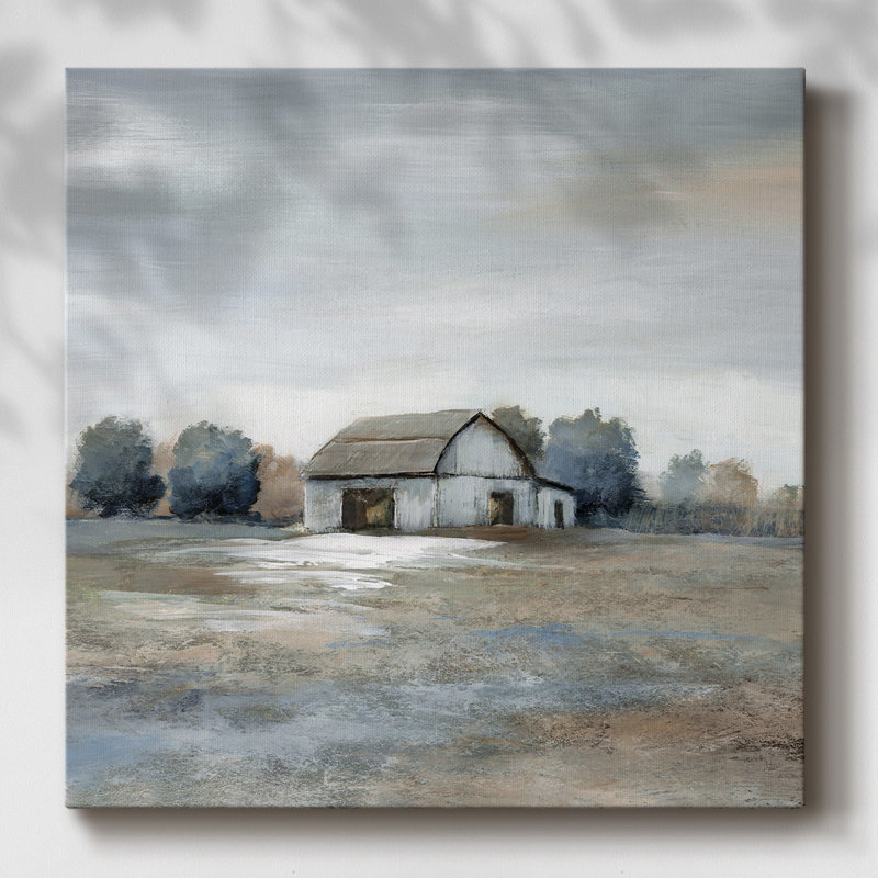 Peut-être aujourd'hui sur toile, H 40 po x l 40 po