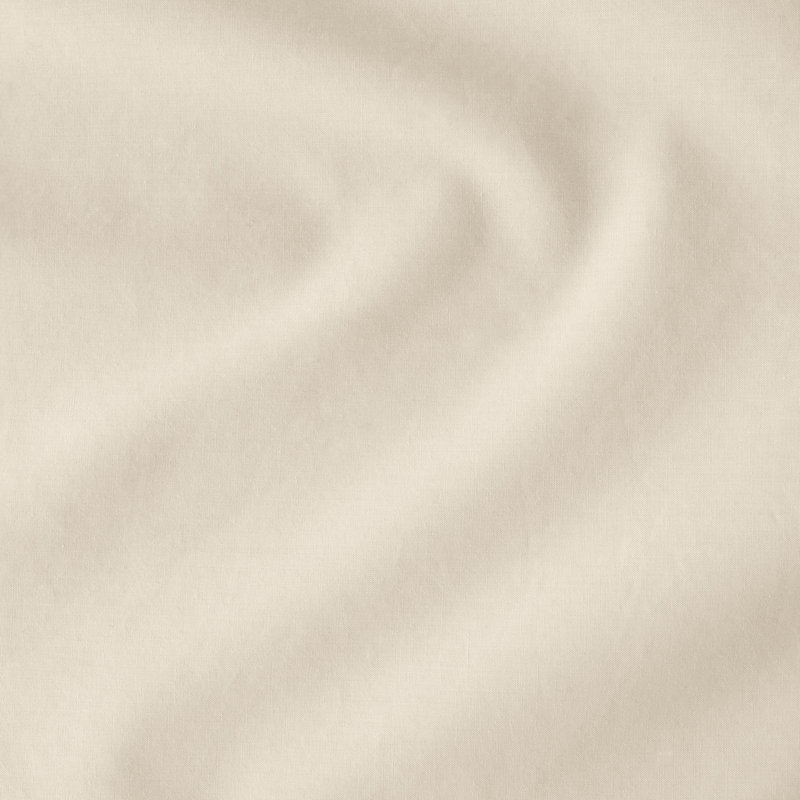 260 Thread Count Organic Cotton Percale Fitted Sheet, Twin XL Fitted Sheet, Sand