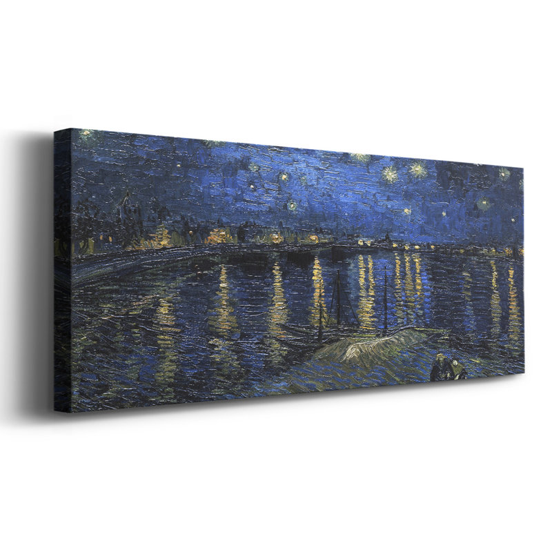 Over The Rhane sur toile, H 8 po x l 20 po x P 1,5 po