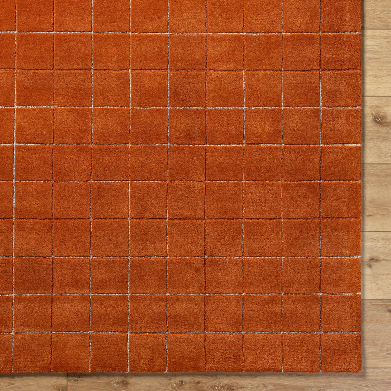 Tapis moka touffeté à la main Mallory, Rectangle 8 pi x 10 pi