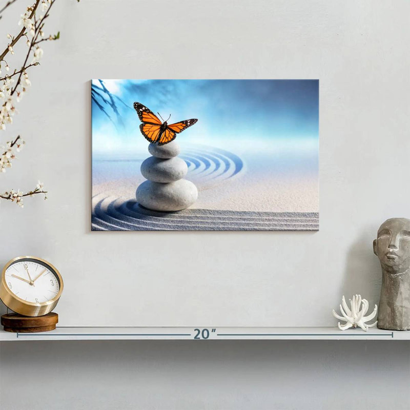 Butterfly Serenity, 8" H x 12" W
