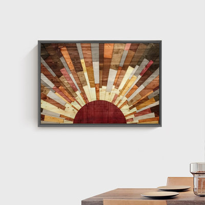 Rural Natural Scenery by HZLJ - Single Picture Frame Graphic Art on Canvas