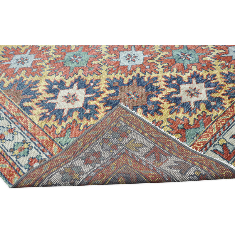 Wool Oriental Area Rug, Rectangle 6' x 9'