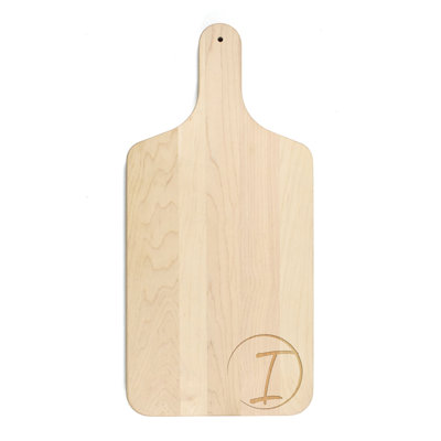 Cercle monogramme - planche à découper I