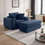 Canapé-lit Cloud-Like Dream: chaise longue surdimensionnée désossée - canapé-lit convertible 3-en-1 pour une détente confortable et un confort peu encombrant-507840038