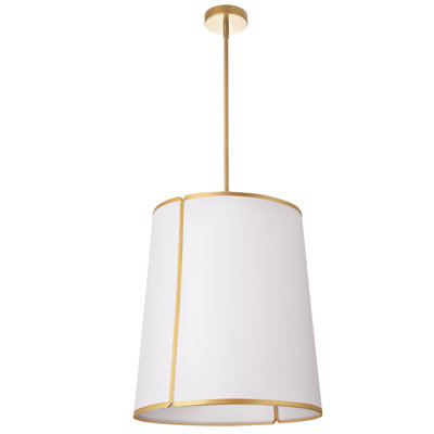 Luminaire suspendu 3 lumières Notched Drum