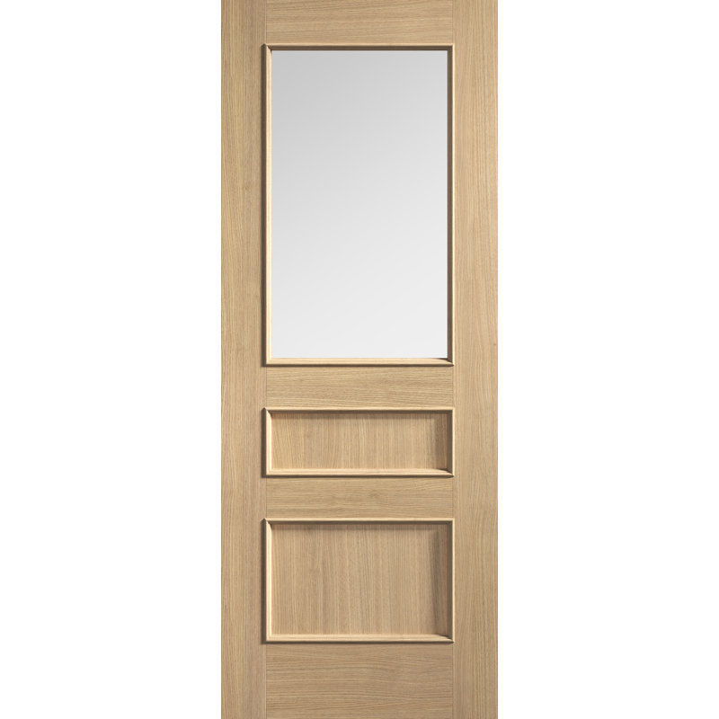 Toledo Glazed Internal Door, Brown, 68.6cm x 198.1cm