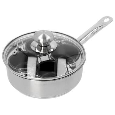 Ebern Designs 1 Cup Non Stick Stainless Steel Egg Poacher & Reviews
