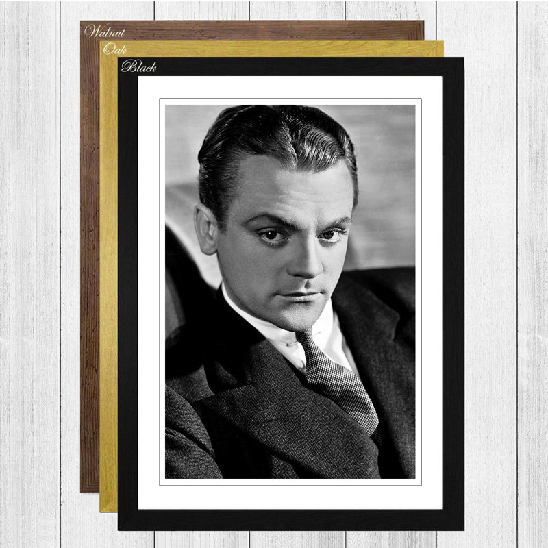 Single Picture Frame Print, Black