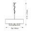 Folko 5-Light Shaded Chandelier