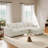 Normail 95.4''  Upholstered Sofa, Cloud Sofa, Sectional Sofa Couch Modular Sofa for Living Room-312374515