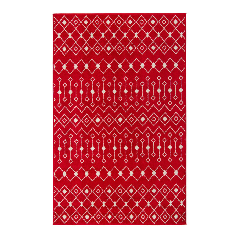 Somerville Geometric Indoor Rug, Rectangle 5'3" x 8'