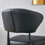 La chaise de salle à manger minimaliste et ergonomique, avec un dossier incurvé pour une conception confortable, libère une nouvelle position assise confortable et minimaliste. Un paquet de 4.-1550263808