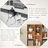 8-Cube Bookcases, Closed Back Bookshelf Storage Unit, Natural Oak Style Cabinet for Living Room Bedroom Office-916077975-916077976