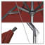 Parasol de marché Broadmeade octogonal Sunbrella-755160746