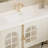 French retro style smart bathroom cabinet-111615381