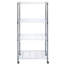  50" H x 23.25" W x 13.31" D 4 Tier Storage Rack