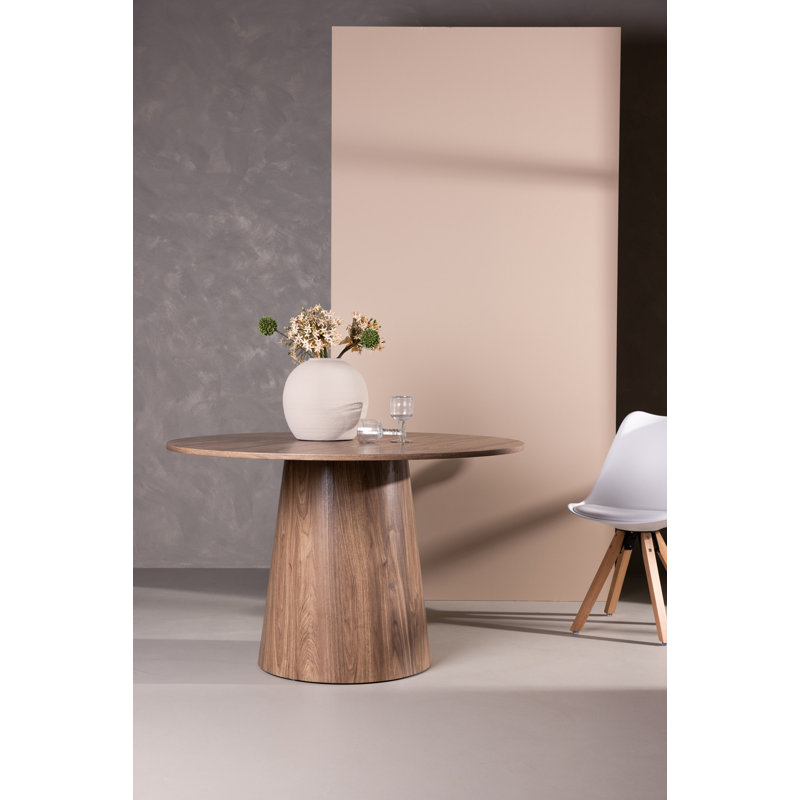 Bissie Round Dining Table, Nature