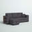 Senter Upholstered L-Shaped Sectional Reversible-790707136