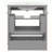 Multi-functional Bathroom Cabinet with Sink Combo-575508294