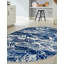 Tapis bleu marine à tissage unique-476022714