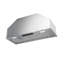 Zephyr Tornado I 34 in. 600 CFM Insert Mount Range Hood with LED Light in Stainless Steel