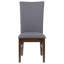 Chaise d'appoint rembourrée (ensemble de 2)