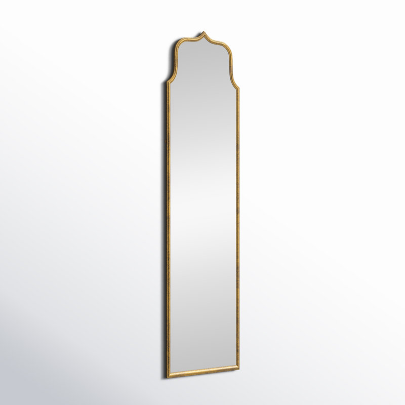 Miroir mural Devyn, 70,1 po x 17,7 po, Or