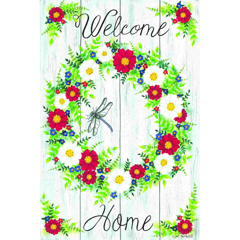 Couronne Welcome Home 2886619, H 30 po x l 20 po