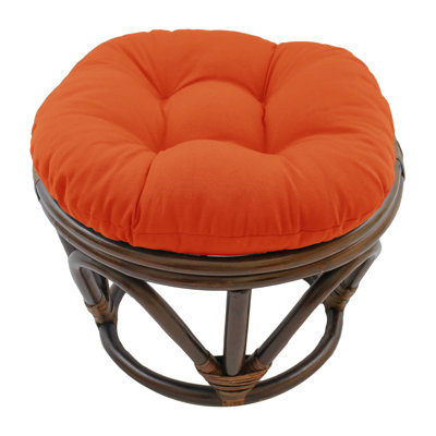 Coussin rond pour repose-pieds d'intérieur