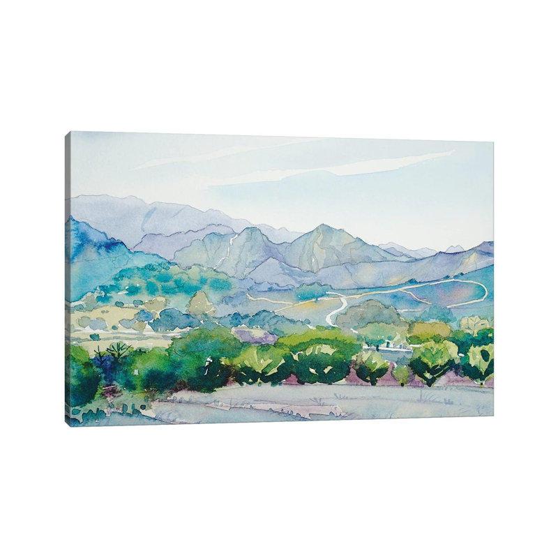 Malibu Creek - Winter by Luisa Millicent - Wrapped Canvas Painting, 66.04 cm H x 45.72 cm W x 1.91 cm D