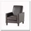 Fauteuil inclinable rembourré 27,5 po avec pieds en hêtre massif-1742486409-1742486403