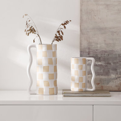 Vase de table en céramique Anika