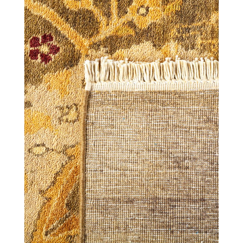 Riarna One-of-a-Kind 6' 2" X 9' 4" Hand Knotted Area Rug