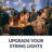 1 Watt (11 Watt Equivalent) , S14 LED Dimmable Light Bulb E26/Medium (Standard) Base