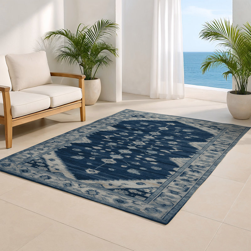 Tapis gris intérieur et extérieur surteint, Rectangulaire 8 pi x 10 pi