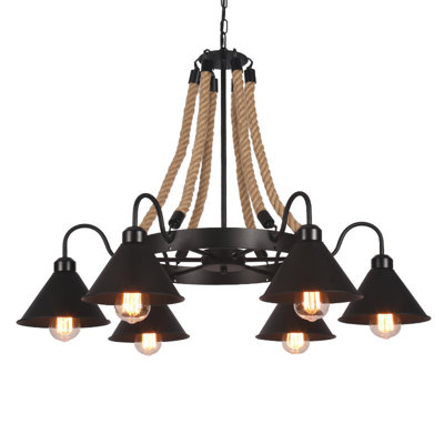 Lustre empire 6 lumières Aaryav