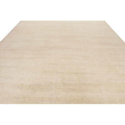 Hand Knotted Wool Geometric Area Rug