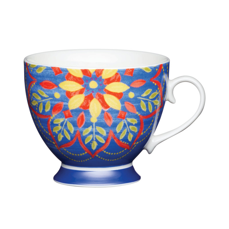 Moroccan Bone China Mug, 4