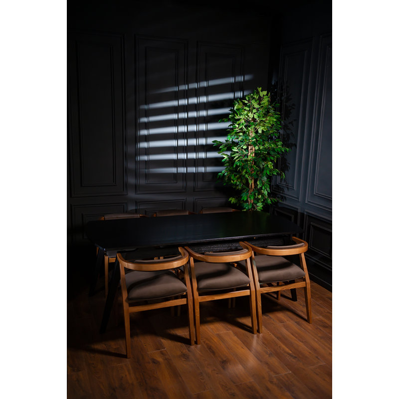 Anvil Dining Table, Black