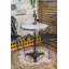 Copeland Round Solid Wood Top Metal Base Dining Table-1089833299