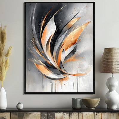 Hobscheid - Abstract Geometric Canvas Print