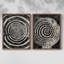 ABSTRACT Series CLVII - Reproduction encadrée de qualité supérieure - prête à être accrochée - aucun clou requis - aucun clou requis-1530831538-1530831501