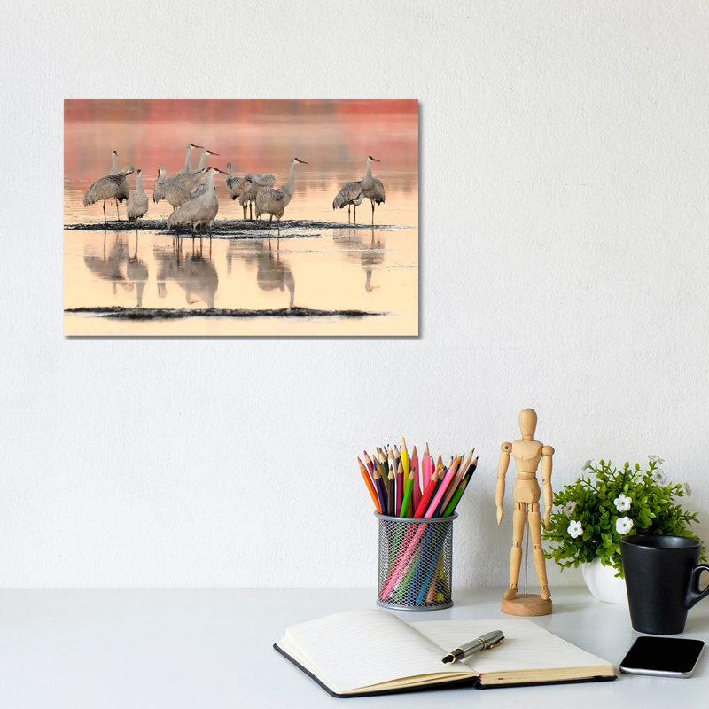Morning Reflections by Brian Wolf - Wrapped Canvas Print, 20.32cm H x 30.48cm W x 1.91cm D