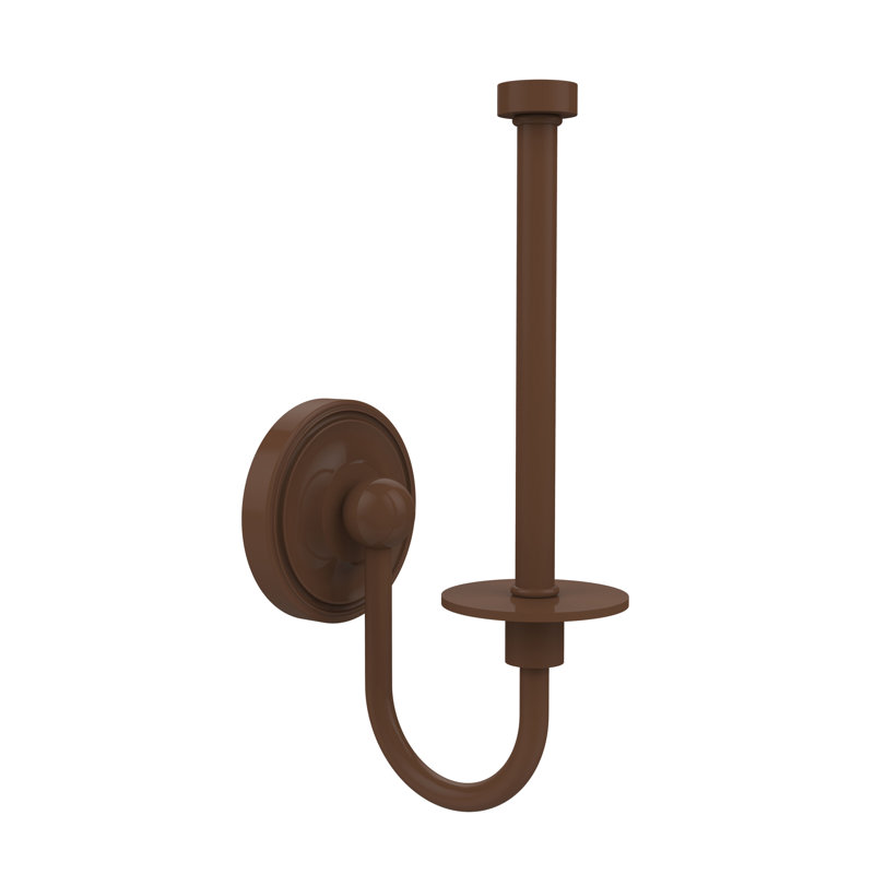 Porte-papier droit debout Gober, Bronze antique