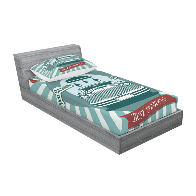 Microfiber Sheet Set, Twin XL Sheet Set with Fitted Sheet