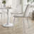 Menk Round Metal Dining Table-825203041