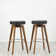 Ashara Swivel 31.25'' Backless Bar Stool
