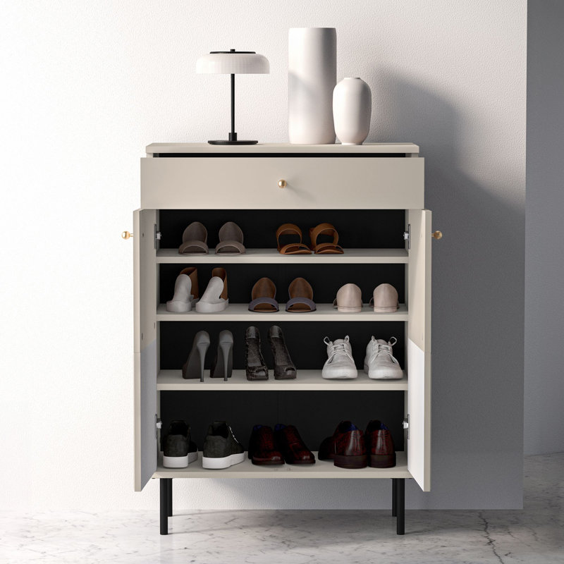 DROMA 12 Pair Shoe Storage Cabinet