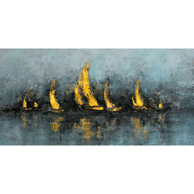 Set sail - 15.75"x31.50" Desk mat